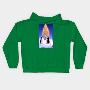 A Penguins Christmas Kids Hoodie